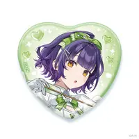 Nanase Suzuna - Heart Badge - Badge - Nijisanji