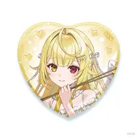 Hoshikawa Sara - Heart Badge - Badge - Nijisanji
