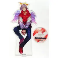 Daruma is God - Acrylic stand - Crazy Raccoon