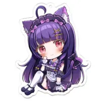 Oimopie chan - Acrylic Key Chain - Key Chain - VTuber Size-70 x 70 (mm)
