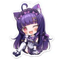 Oimopie chan - Acrylic Key Chain - Key Chain - VTuber Size-70 x 70 (mm)