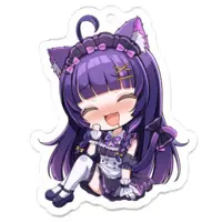 Oimopie chan - Acrylic Key Chain - Key Chain - VTuber Size-50 x 50 (mm)