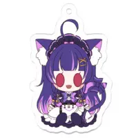 Oimopie chan - Acrylic Key Chain - Key Chain - VTuber Size-50 x 50 (mm)