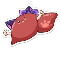 Oimopie chan - Acrylic Key Chain - Key Chain - VTuber Size-70 x 70 (mm)