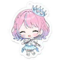 Amane Namida - Acrylic Key Chain - Key Chain - VTuber Size-50 x 50 (mm)