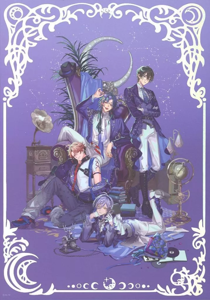 VOLTACTION - Illustration Board - Seraph Dazzlegarden & Kaisei & Sakaki Ness & Shikinagi Akira