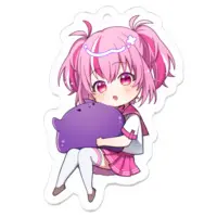Aku Manaka - Acrylic Key Chain - Key Chain - VTuber Size-50 (mm)