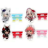 hololive - Acrylic stand - Sakura Miko & Ookami Mio & Nakiri Ayame & Shirakami Fubuki