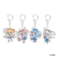 hololive - Acrylic Key Chain - Key Chain - Yukihana Lamy & Omaru Polka & Momosuzu Nene & Shishiro Botan
