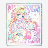 Urusu Ashli - Acrylic Key Chain - Key Chain - VTuber Size-50mm