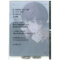 Kenmochi Toya - Acrylic Art Plate - Acrylic stand - Nijisanji