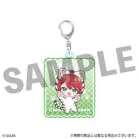 JPAPA - Acrylic Key Chain - Key Chain - Colorful Peach