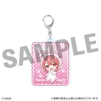 Noa - Acrylic Key Chain - Key Chain - Colorful Peach