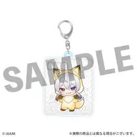 DNQ - Acrylic Key Chain - Key Chain - Colorful Peach