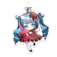 Aozora Mei - Acrylic Key Chain - Key Chain - VTuber Size-70 x 70 (mm)