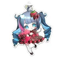 Aozora Mei - Acrylic Key Chain - Key Chain - VTuber Size-100 x 100 (mm)