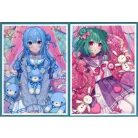 Uruha Rushia & Hoshimachi Suisei - Card Sleeves - Trading Card Supplies - hololive
