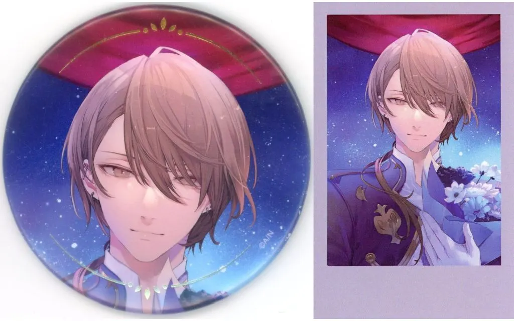 Kagami Hayato - Character Card - Badge - Nijisanji (加賀美ハヤト