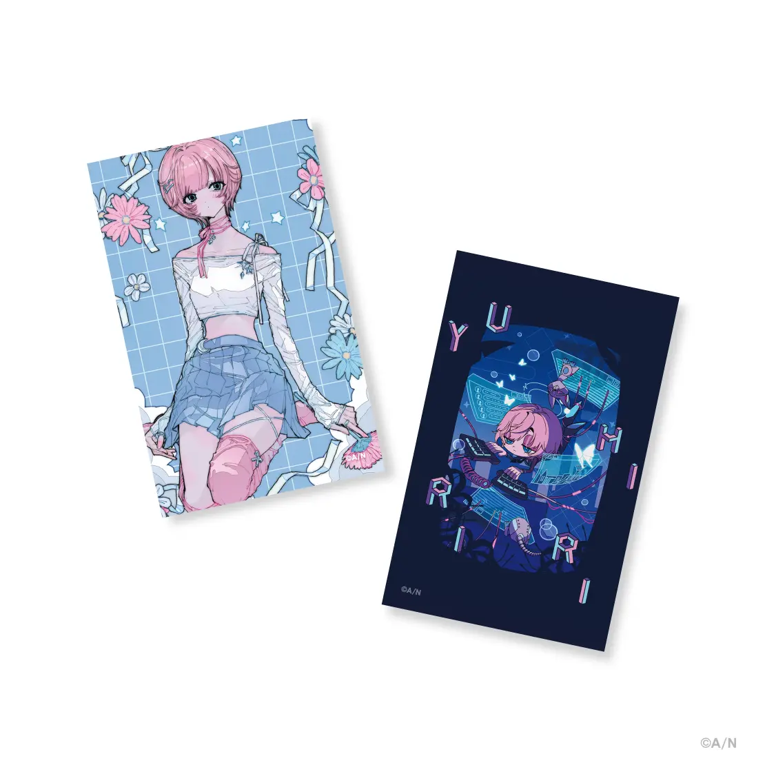 夕陽リリ グッズセット Yuhi Riri - Character Card - Nijisanji (【オリジナルグッズ】チェキ