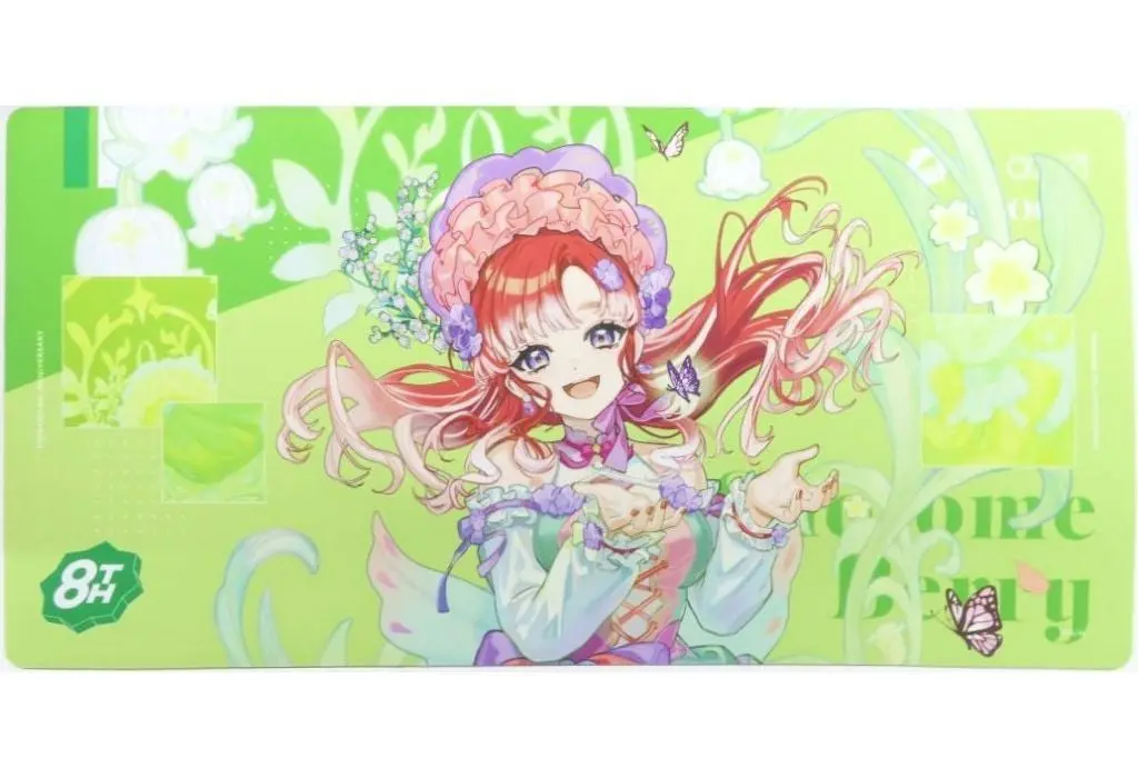 Saotome Berry - Desk Mat - Trading Card Supplies - Nijisanji (にじ