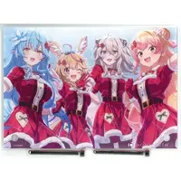 hololive - Acrylic Art Plate - Yukihana Lamy & Shishiro Botan & Omaru Polka & Momosuzu Nene
