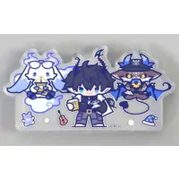 Nijisanji - Acrylic Block - Ren Zotto & Debidebi Debiru & Lunlun