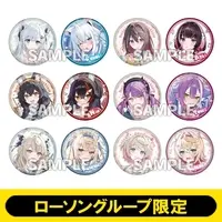 hololive - Badge - Tokoyami Towa & Ookami Mio & AZKi & Shirakami Fubuki