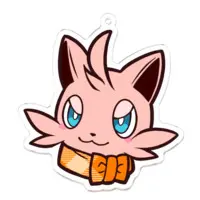 Akesato - Acrylic Key Chain - Key Chain - VTuber Size-70 x 70 (mm)