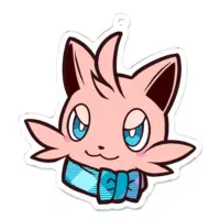 Akesato - Acrylic Key Chain - Key Chain - VTuber Size-70 x 70 (mm)