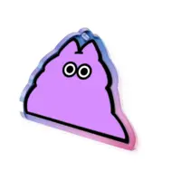 Mukunono Kedama - Acrylic Key Chain - Key Chain - VTuber Size-50mm