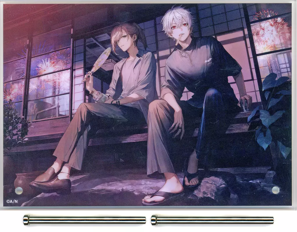 Kanae & Kuzuha - Acrylic Art Plate - ChroNoiR