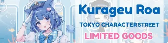 Kurageu Roa POP UP SHOP in TOKYO CHARACTER STREET