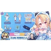 Minase Shia - Complete Set - Pouch - Glasses Cleaner - Character Card - Stickers - Acrylic stand - VTuber