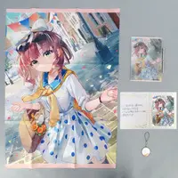 Asuka Hina - Character Card - Tapestry - Key Chain - Acrylic Art Plate - Birthday Merch Complete Set - Nijisanji