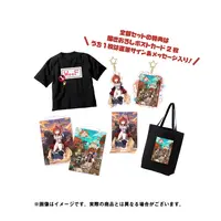 Akane Canna - Clothes - Complete Set - Tapestry - Acrylic stand - T-shirts - Bag - Postcard - Acrylic Key Chain - Key Chain - 774 inc. Size-L