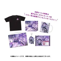 Shisui Kiki - Clothes - Acrylic stand - Mug - Badge - Tapestry - T-shirts - Postcard - Birthday Merch Complete Set - Acrylic Key Chain - Key Chain - Tableware - 774 inc. Size-L