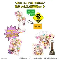 Ieiri Popo - Clothes - Complete Set - Pouch - Badge - T-shirts - Stickers - Postcard - Acrylic stand - 774 inc.