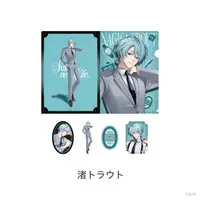 Nagisa Trout - Start With NIJISANJI - Suit Up,New Life - Stationery - Stickers - Plastic Folder - Nijisanji
