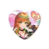 Heat Haruka - Acrylic Block - Badge - VTuber