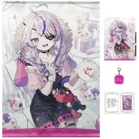 Maria Marionette - Acrylic Key Chain - Character Card - Key Chain - Acrylic Art Plate - Tapestry - Birthday Merch Complete Set - Nijisanji