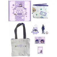Kenmochi Toya - Complete Set - Character Card - Acrylic stand - Blanket - Badge - Bag - Nijisanji