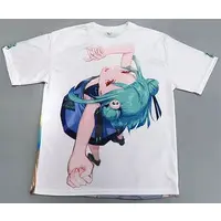 Uruha Rushia - Clothes - T-shirts - hololive Size-L