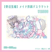 Tashimaki Sawara - Trading Card Supplies - Desk Mat - VTuber