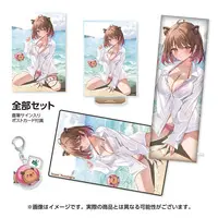 Yunohara Izumi - Postcard - Desk Mat - Acrylic stand - Key Chain - Acrylic Key Chain - Trading Card Supplies - Hand-signed - Cushion - 774 inc.