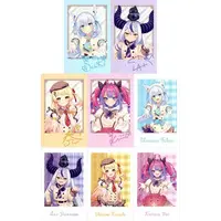 hololive - Character Card - Kikirara Vivi & Otonose Kanade & La+ Darknesss & Shirakami Fubuki