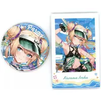 Kazama Iroha - holonatsu Paradise Merch vol.2 - Character Card - Badge - hololive