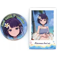 Ninomae Ina'nis - holonatsu Paradise Merch vol.2 - Character Card - Badge - Myth