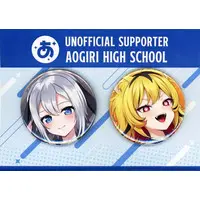 Urutora Garu & Yamaguro Nekuro - Badge - Aogiri High School