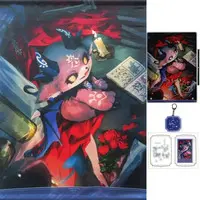 Debidebi Debiru - Acrylic Key Chain - Character Card - Key Chain - Acrylic Art Plate - Tapestry - Birthday Merch Complete Set - Nijisanji