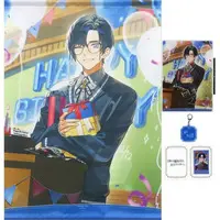 Shikinagi Akira - Acrylic Key Chain - Character Card - Key Chain - Acrylic Art Plate - Tapestry - Birthday Merch Complete Set - Nijisanji